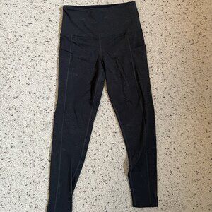 Black and Grey Tuff Athletics Leggings - Women's Small